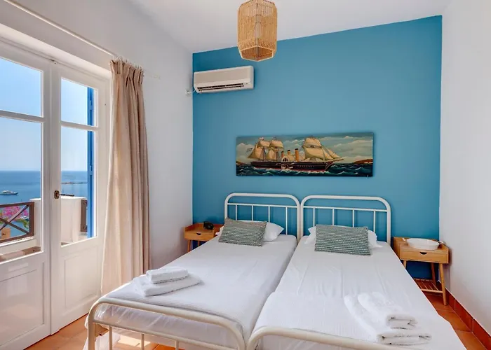 Villa Cycladic Aura - Traditional Finikas (Syros)
